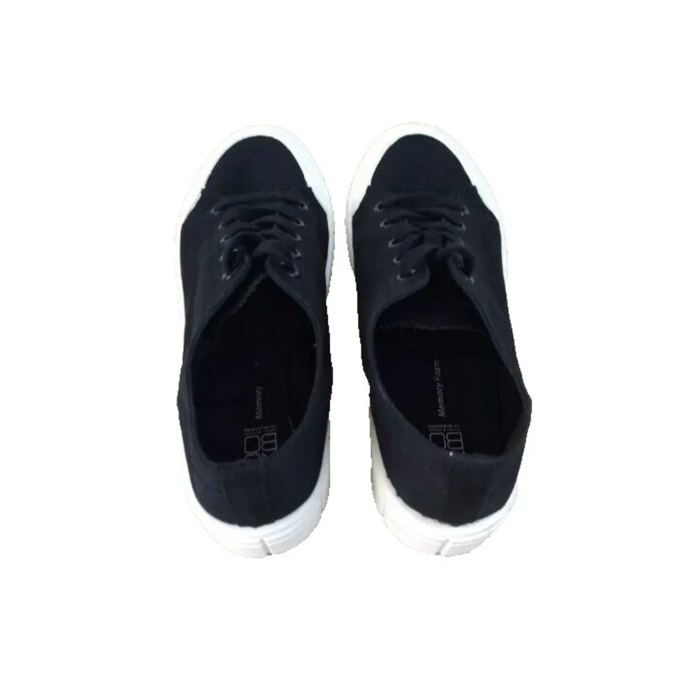 No Boundaries Chunky Lug Low‎ Top Sneakers Women's Size 7 Black Platform Shoes